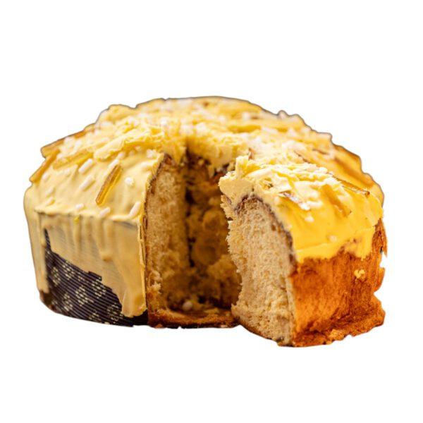 PANETTONE DE CHOCOLATE BLANCO & LIMÓN 1kg - Imagen 2